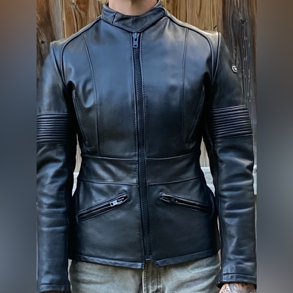 MAGNUM Women’s Motorcycle Jacket 1980 Vintage - Picture 8 of 10